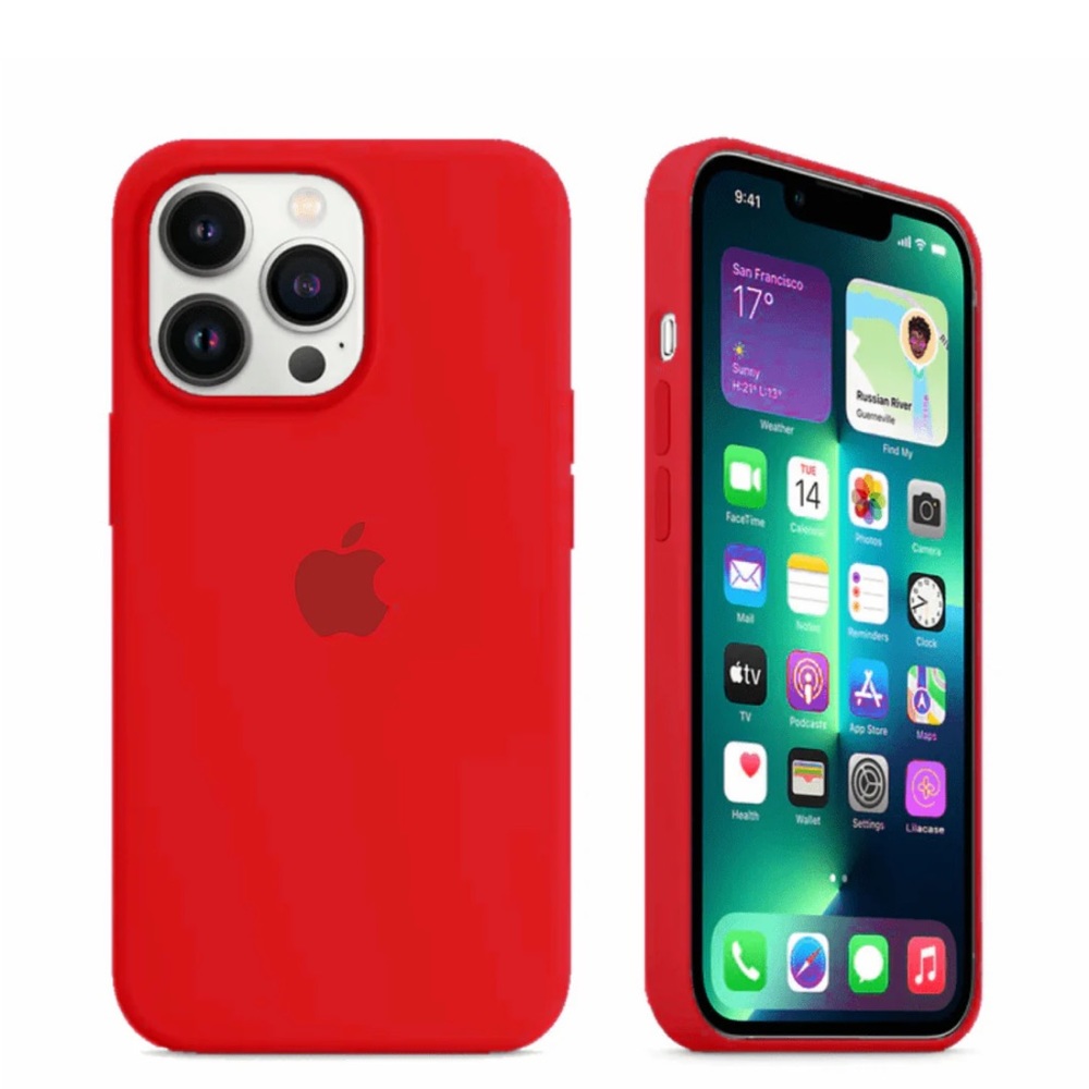 iPhone 12 | 12 Pro Silicone Case with MagSafe - (PRODUCT)RED